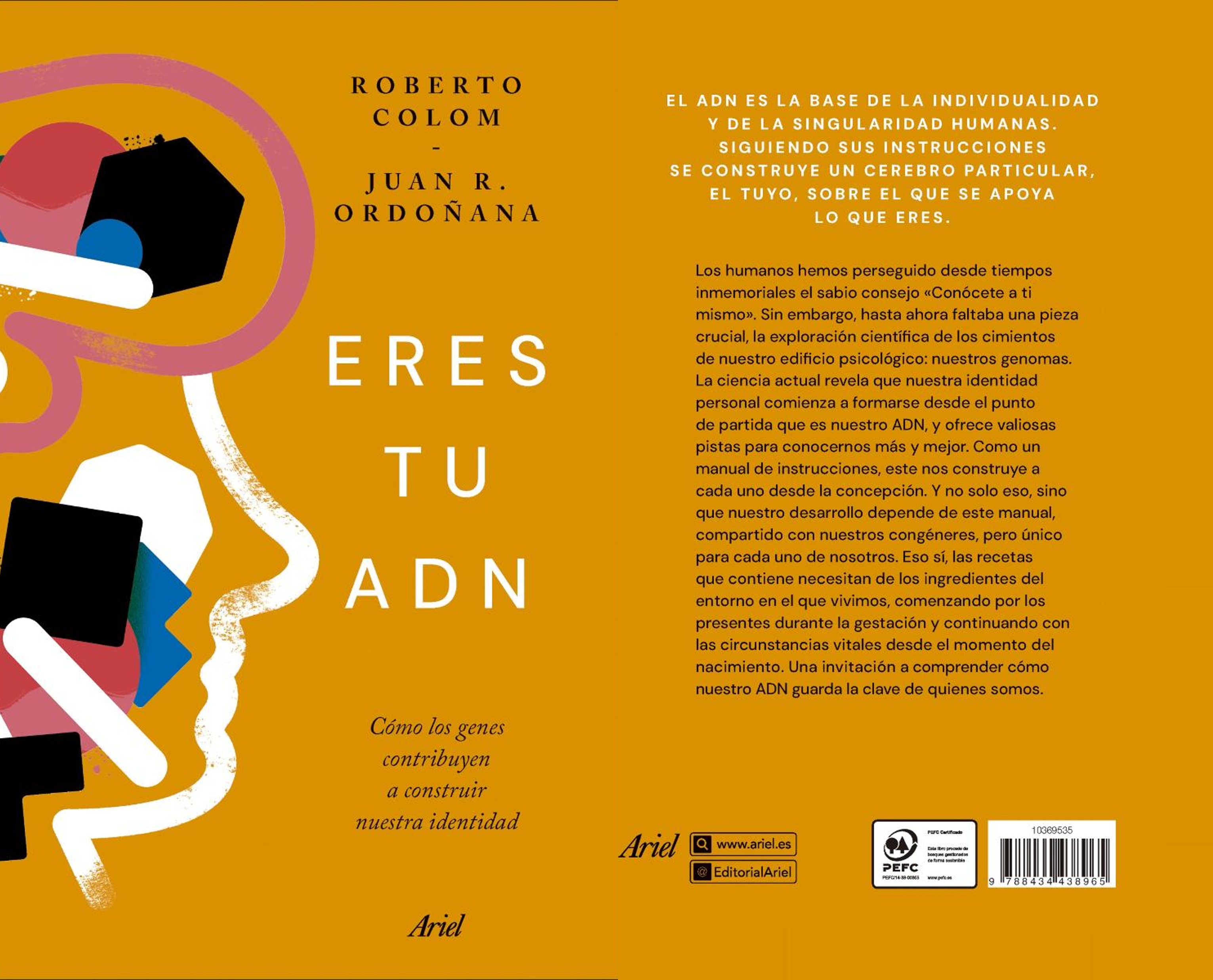 Portada del libro Eres tu ADN
