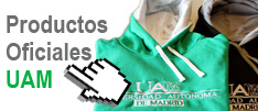 Productos oficiales de la Universidad Autónoma de Madrid. Enlace externo. Abre en ventana nueva.