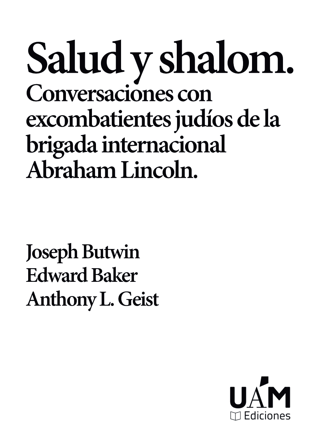 Portada del libro Salud y Shalom