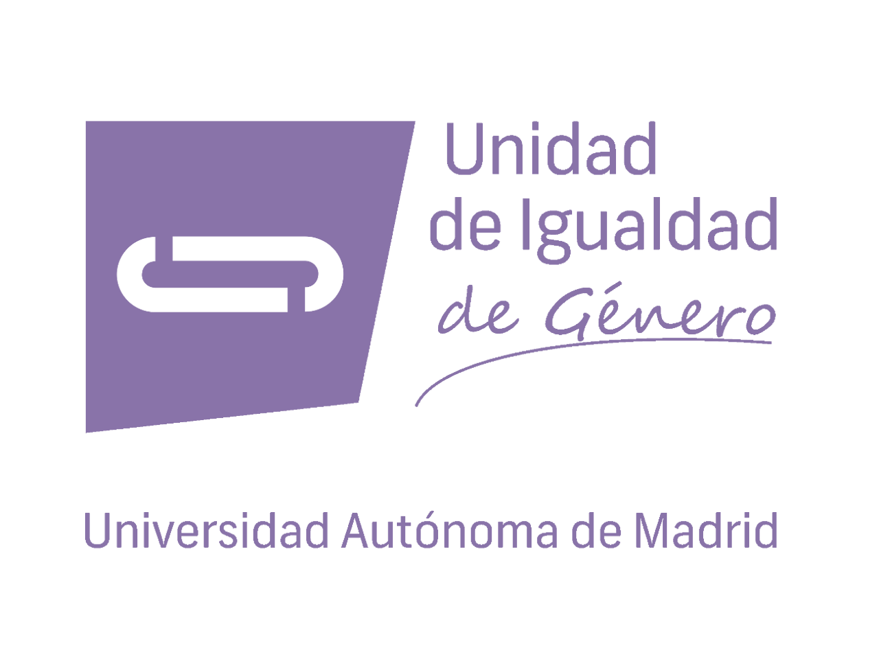 logo unidad igualdad género de la UAM