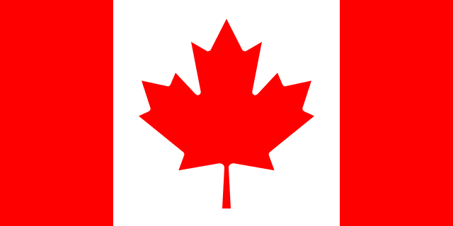 Bandera de Canadá