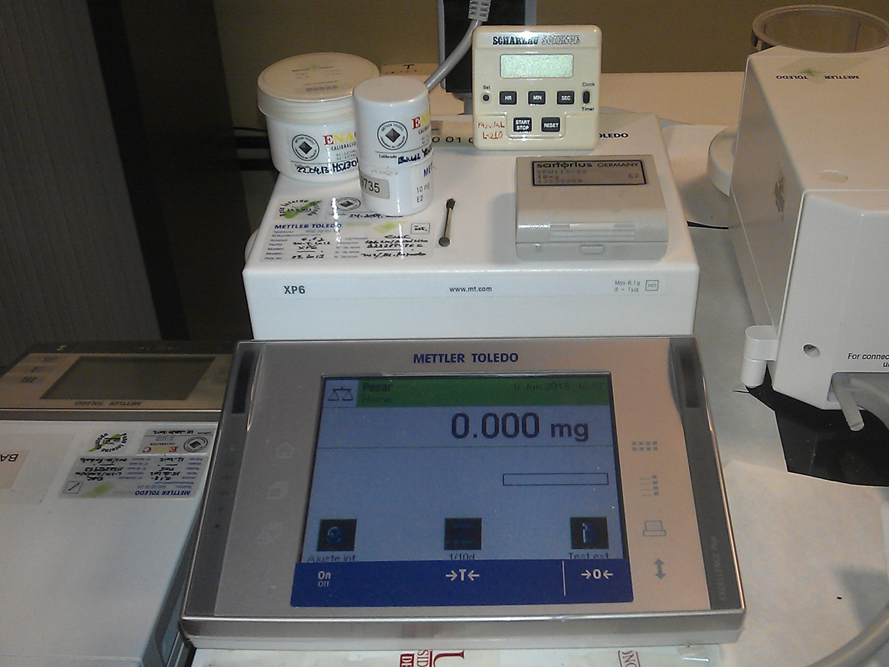 Microbalanza Analítica XP6 Mettler Toledo