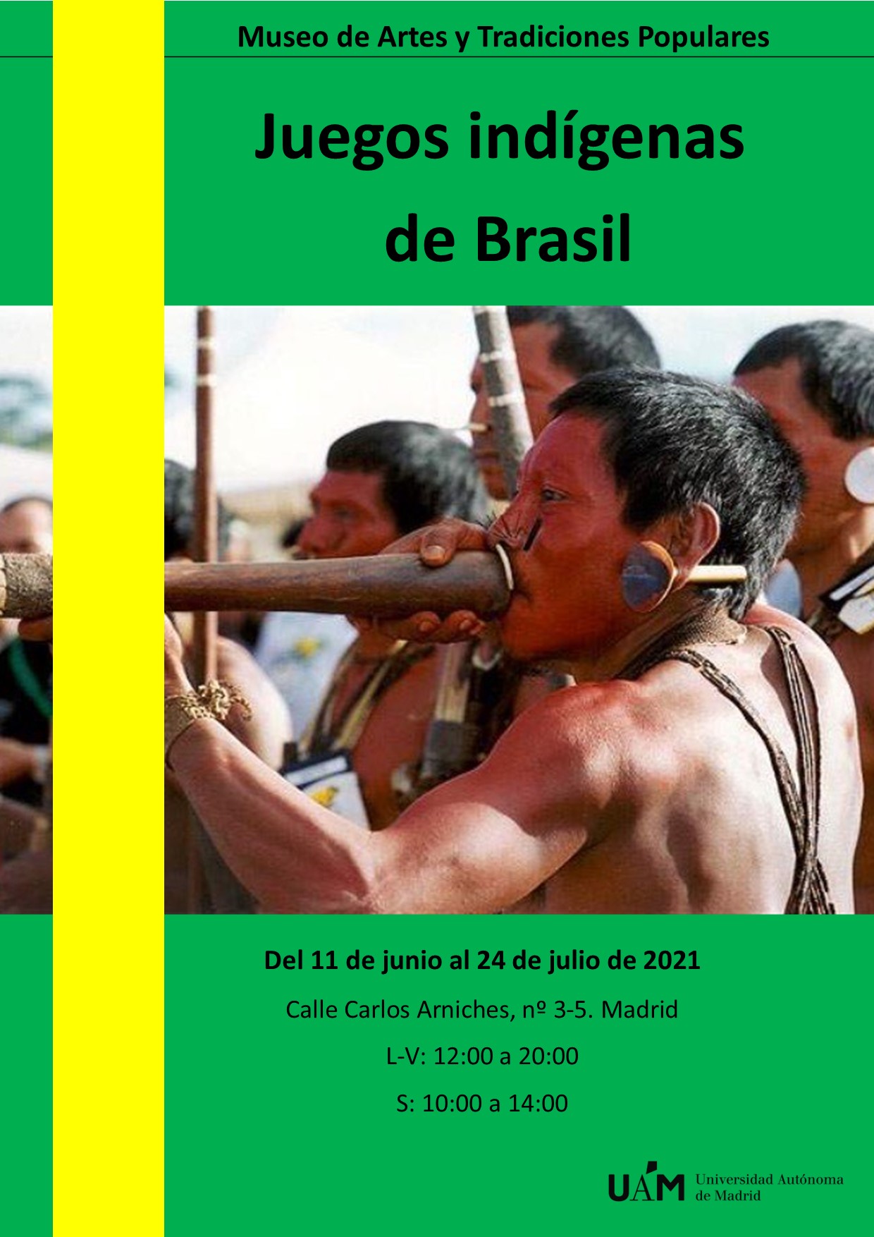 Exposición Juegos indígenas de Brasil