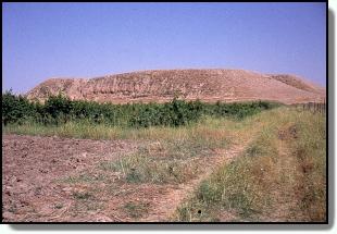 Vista del Tell Mahuz 