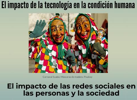 Imagen del cartel Última sesión del Seminario Permanente sobre el impacto de la tecnología en la condición humana