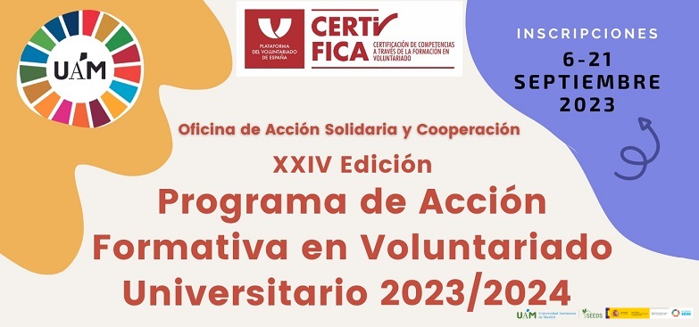 Programa de Acción Formativa en Voluntariado Universitario UAM - Proyecto 