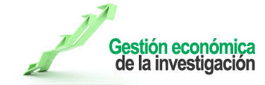 Logo gestión económica de la investigación