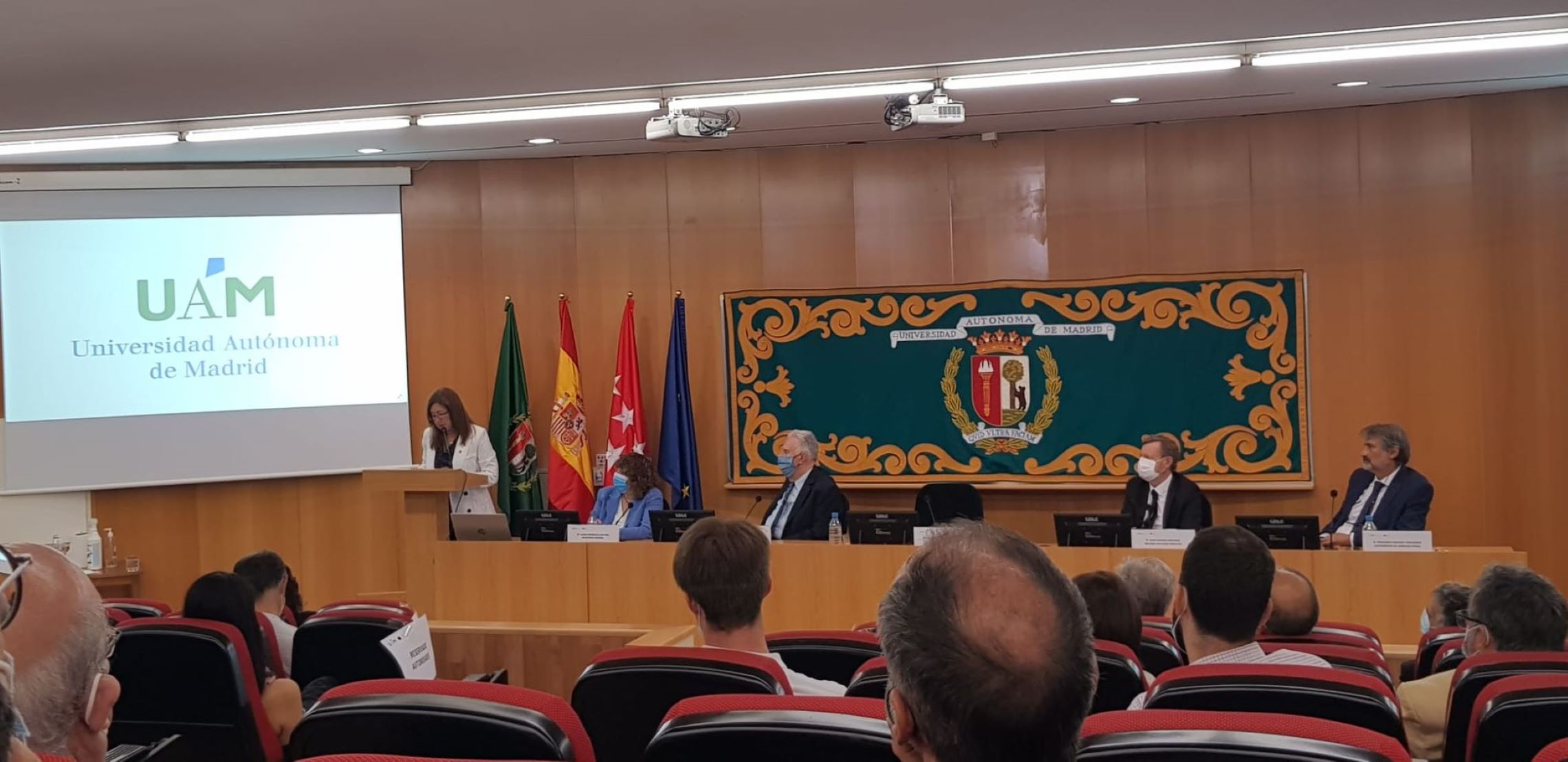 Imagen del Acto de Apertura del Curso Académico 2021-22