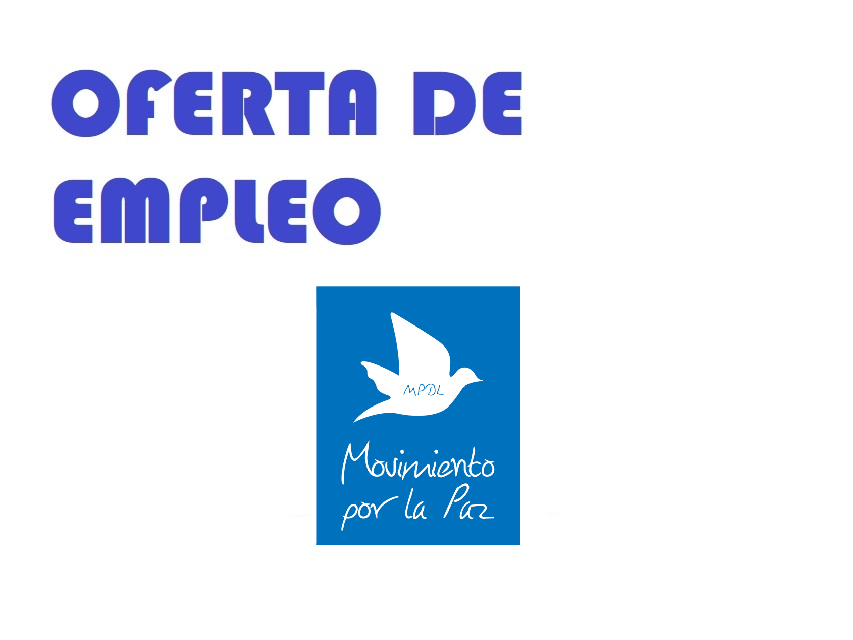 Oferta de empleo en MPDL Movimiento por la Paz