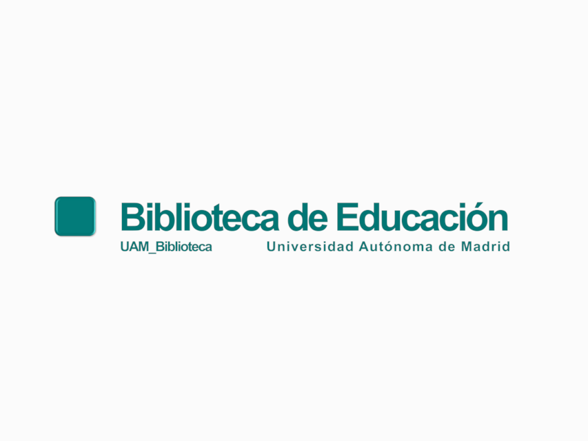 Logo de la Biblioteca de Educación UAM
