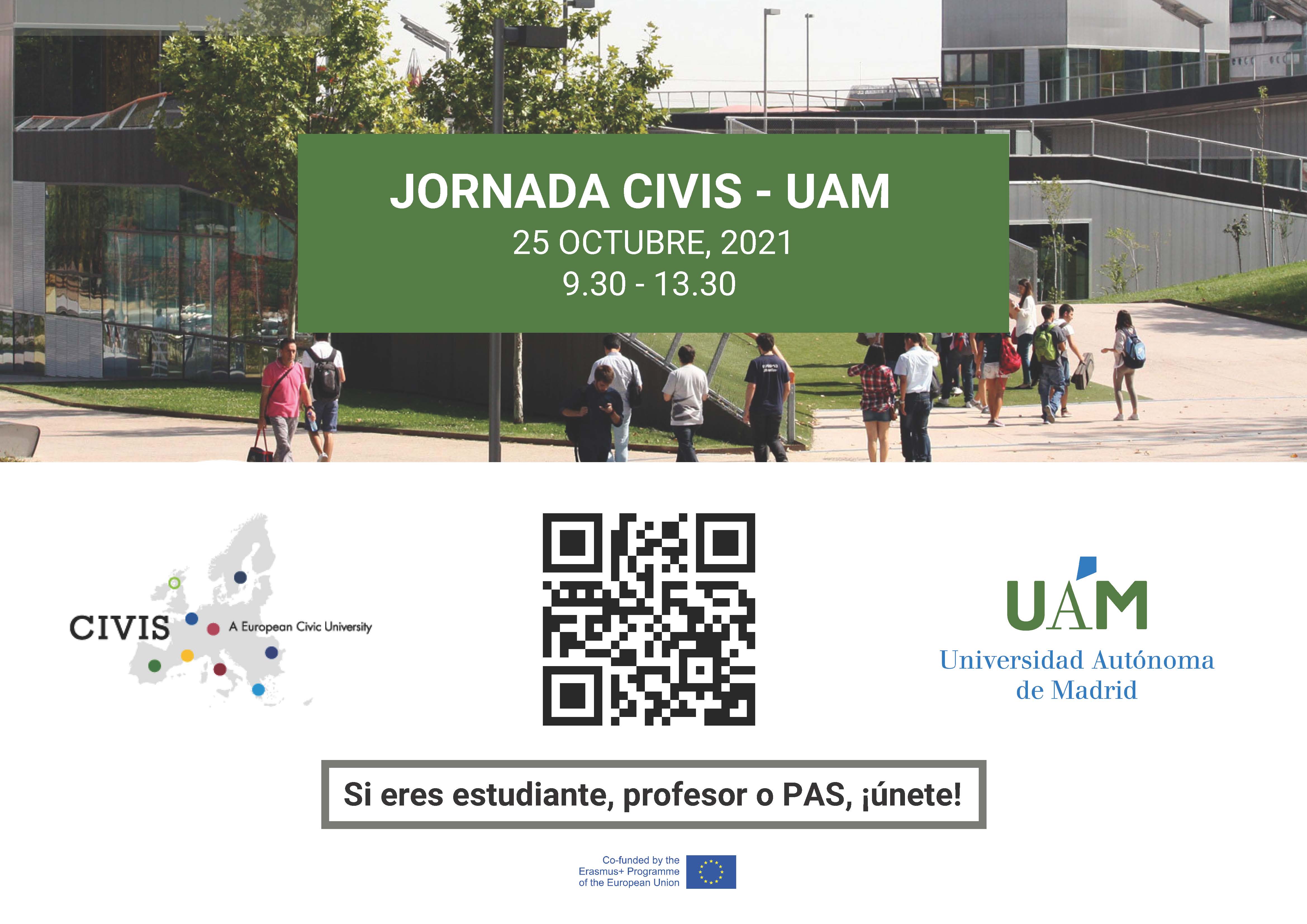 Imagen de la Jornada Informativa sobre el proyecto europeo CIVIS / UAM