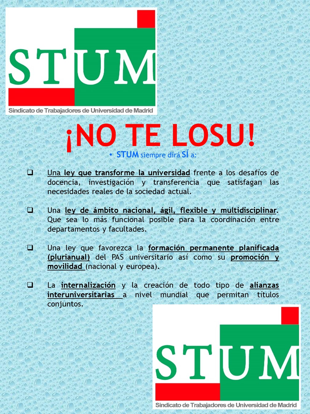 Cartel 3 STUM LOSU