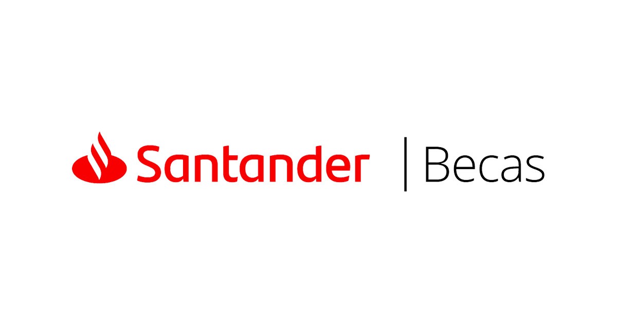Logo Santander Becas