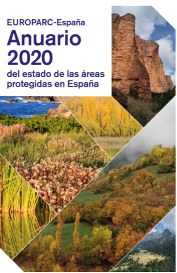 Portada del Anuario 2020 de Espacios Protegidos en España