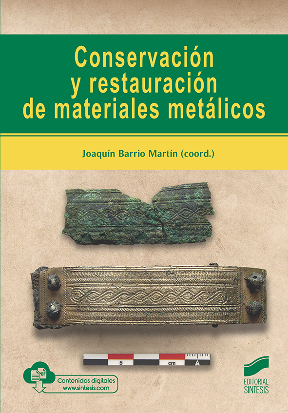 Portada del libro Conservación y Restauración de Materiales Metálicos