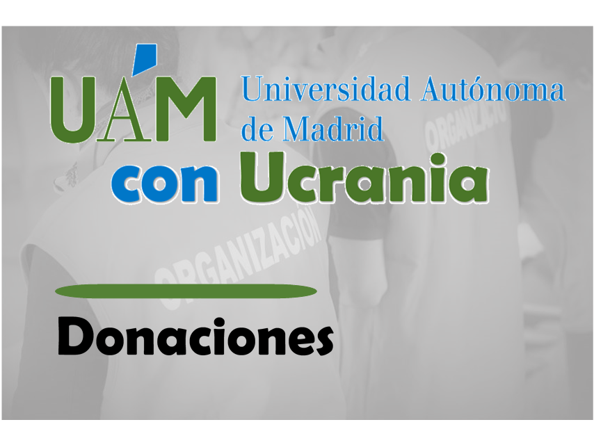 UAM con Ucrania Donaciones
