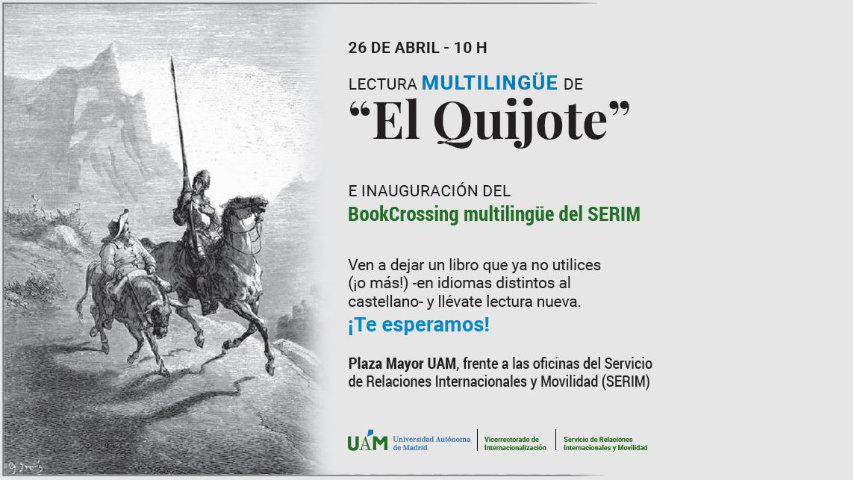 Invitación a la lectura multilingüe de 'El Quijote' / UAM