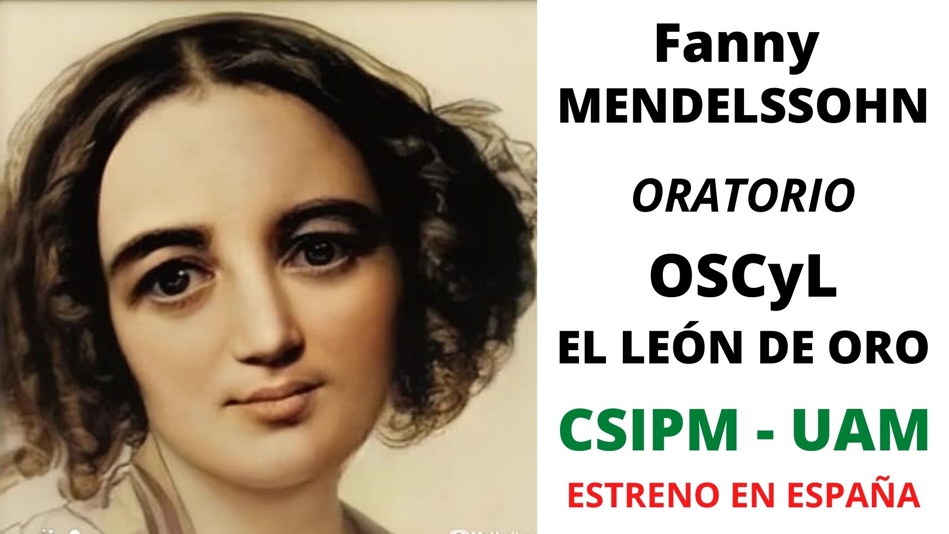 CSIPM - Fanny Mendelssohn - OSCyL - LDO