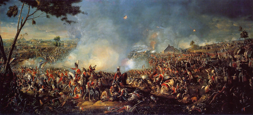 Batalla de Waterloo, 1815