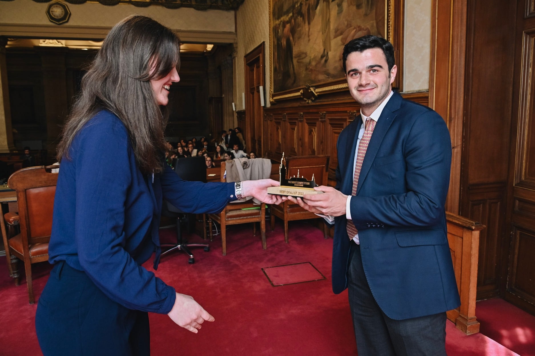 Un equipo de estudiantes de Derecho de la UAM, finalista de la ‘Pax