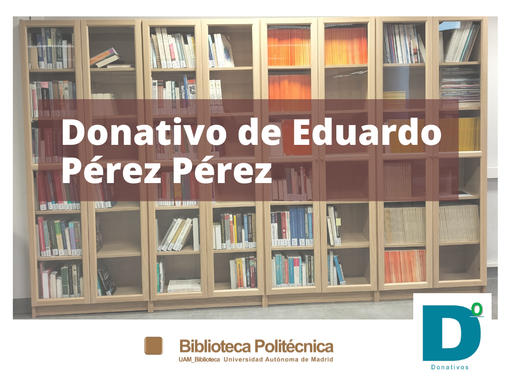 Donativo de Eduardo Pérez Pérez