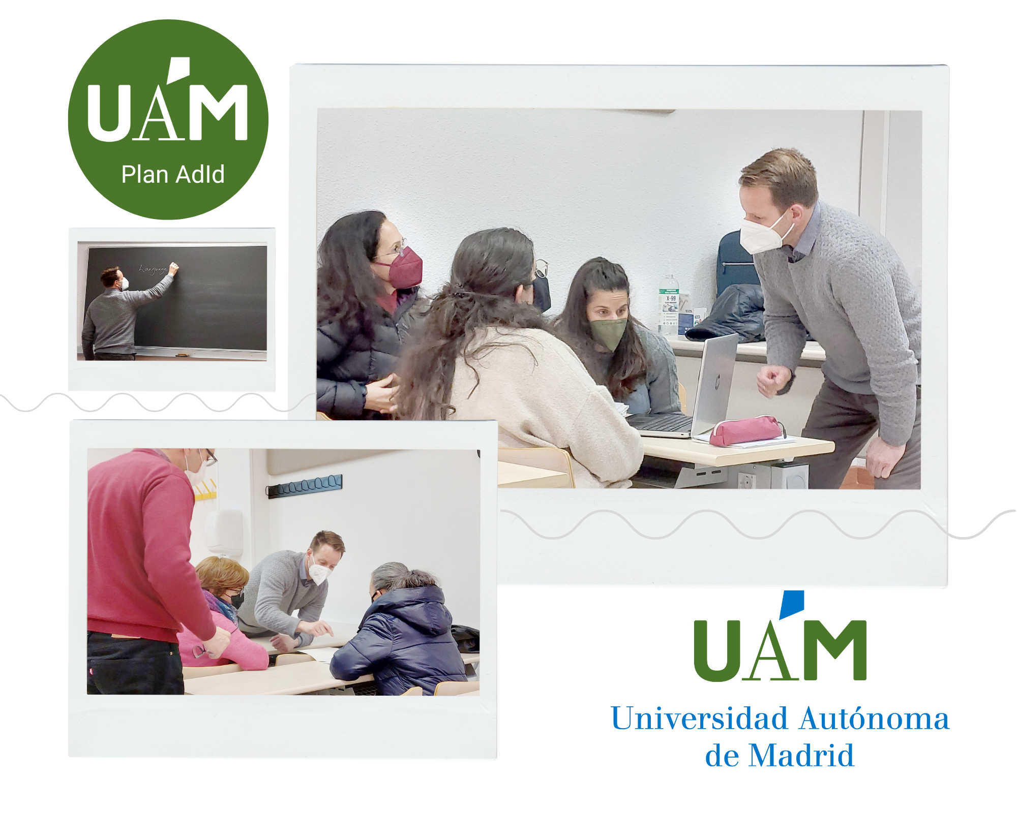 Imágenes de las clases del Plan AdId