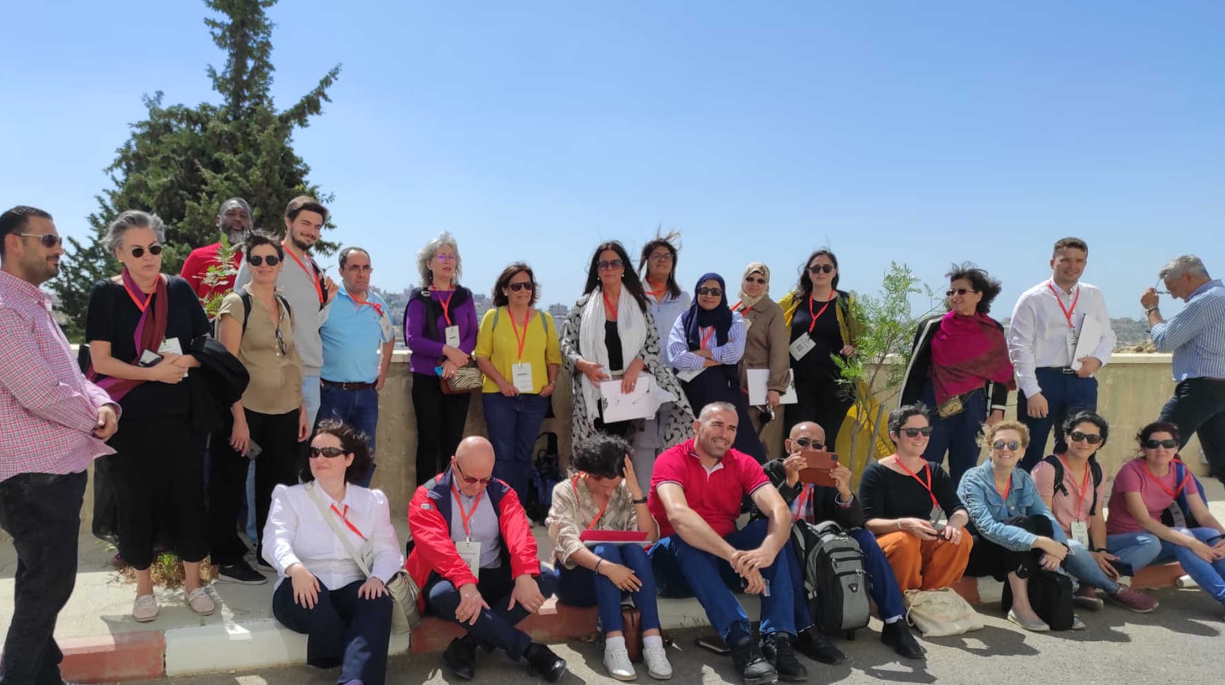 Staff Week Universidad de Birzeit imagen de grupo