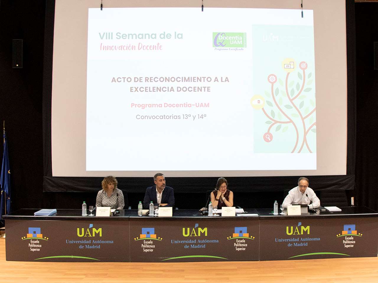 Mesa Inaugural de la VIII Semana de la Innovación Docente en la UAM.