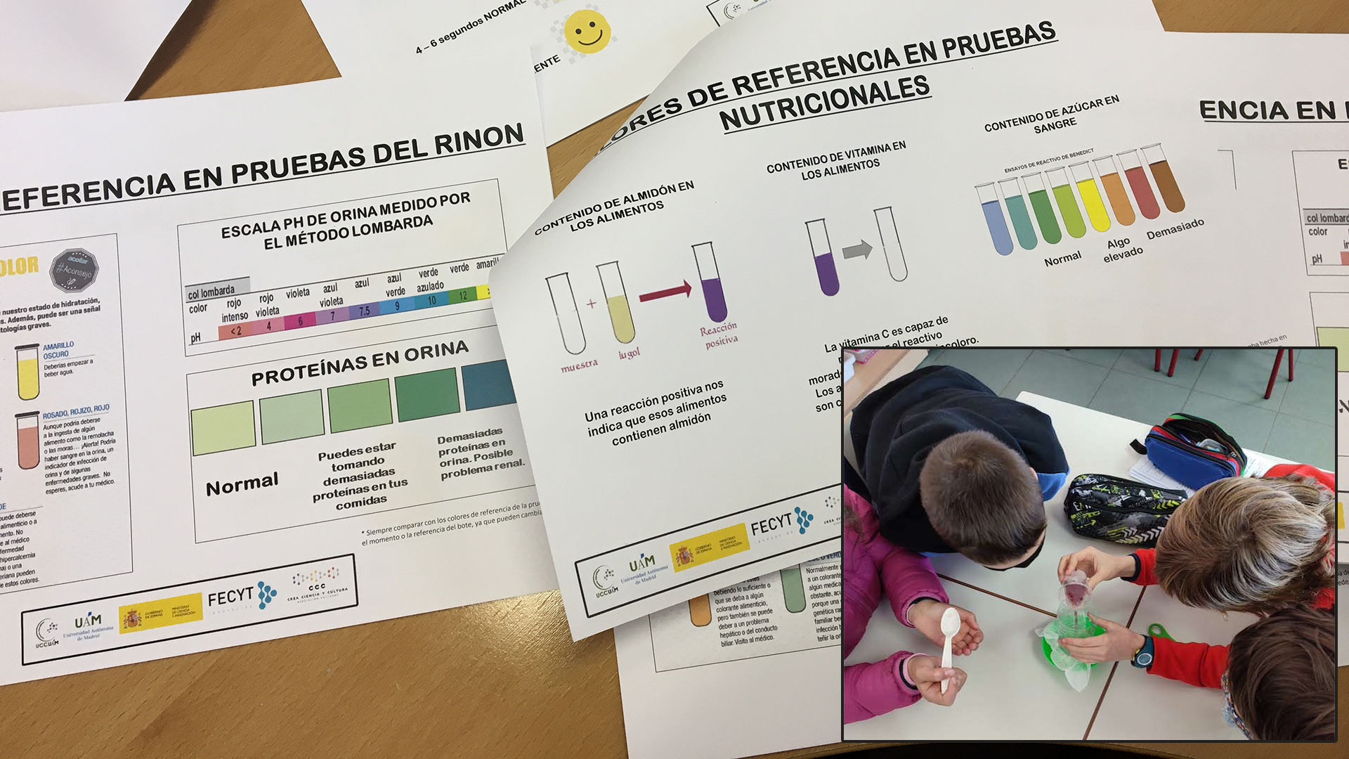 Imagen de los cuadernillo de 'Ciencia en la Escuela' 21/22