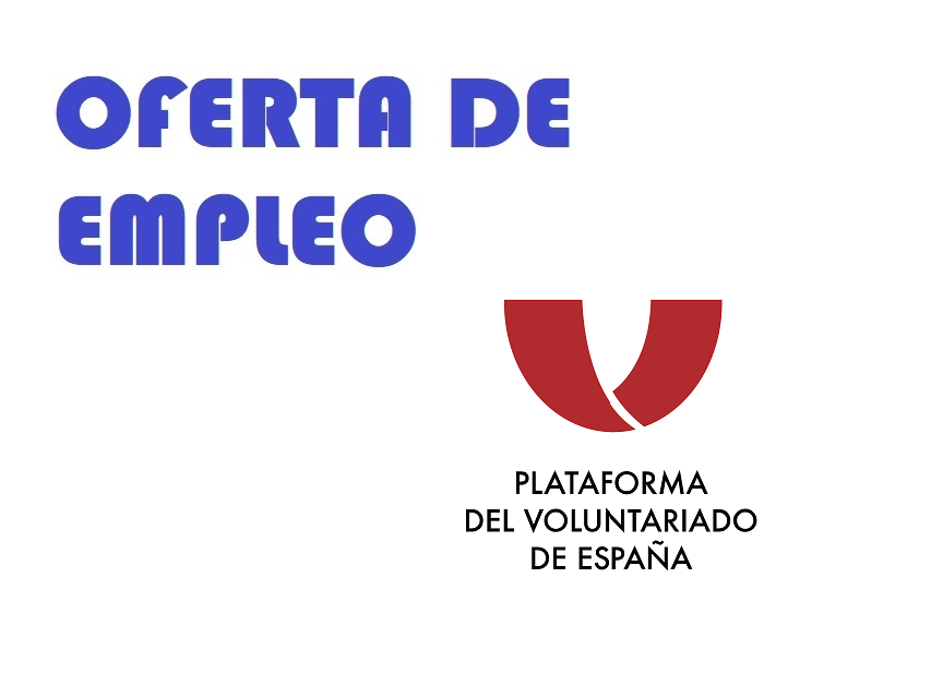 Oferta de empleo en Plataforma de Voluntariado de España