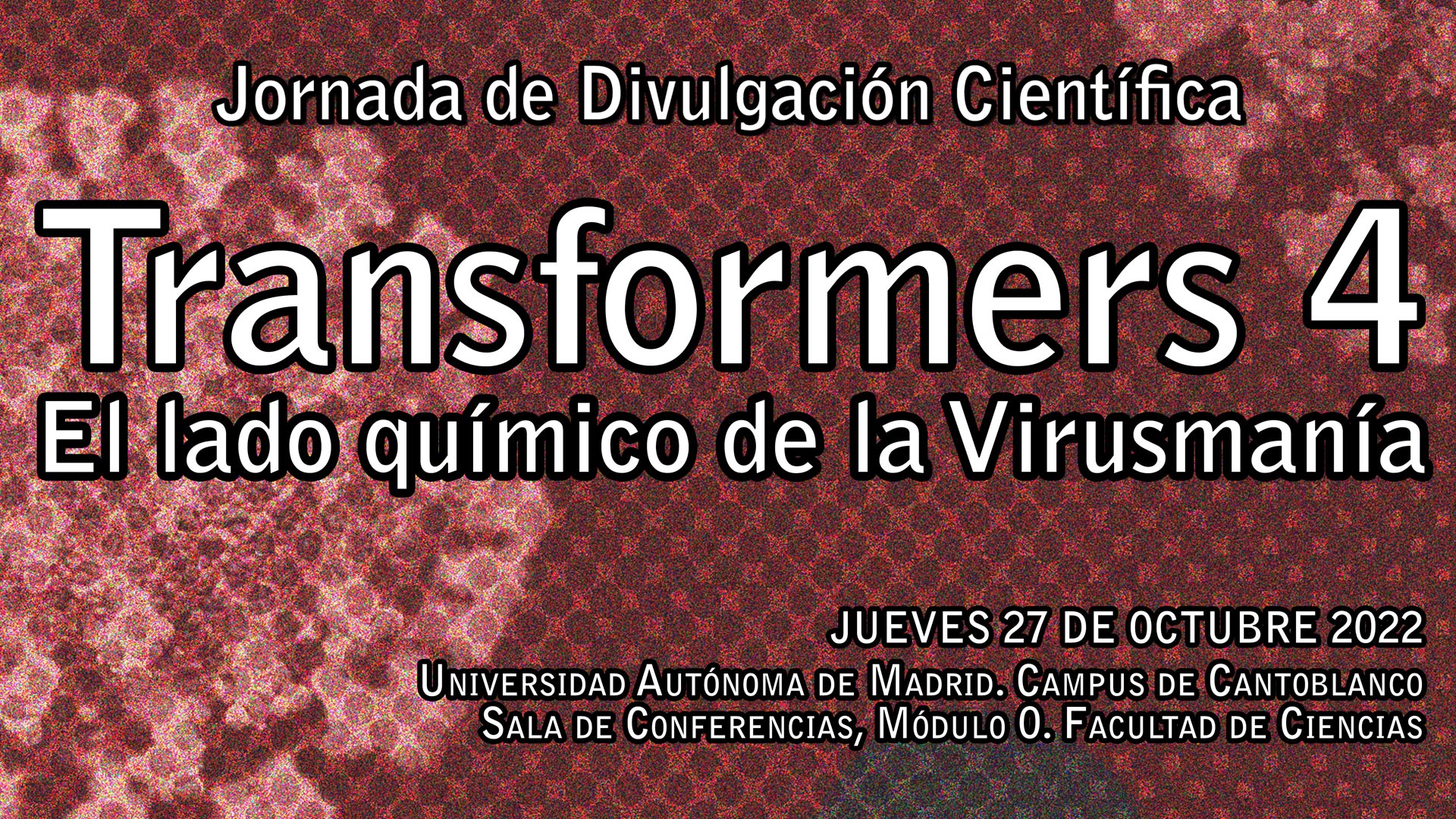 Imagen del cartel de la actividad