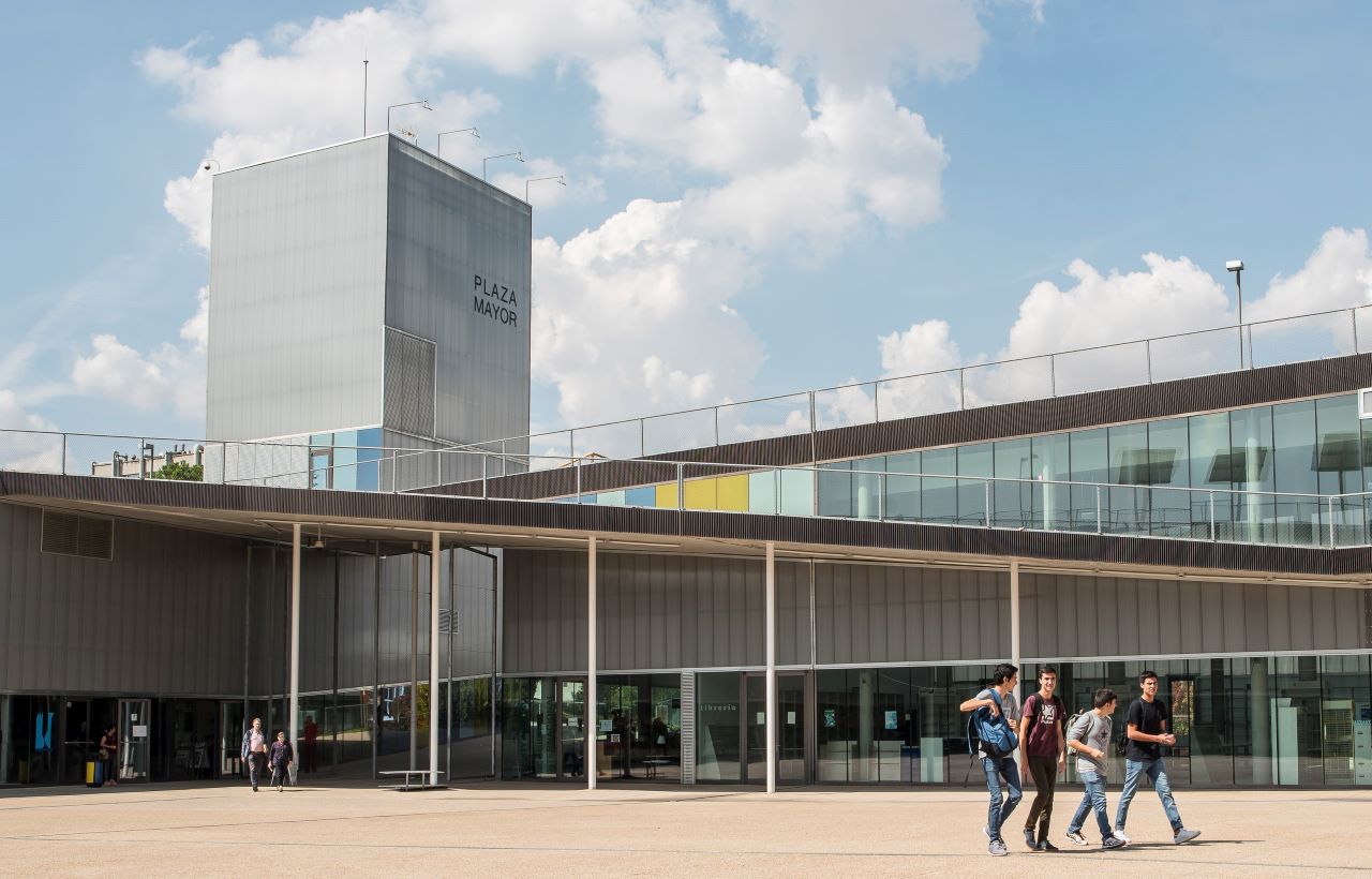 Imagen de la Plaza Mayor de la UAM