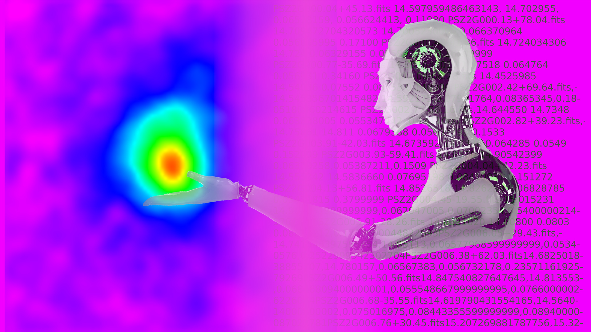 Esquema que muestra un robot representando a la inteligencia artificial.