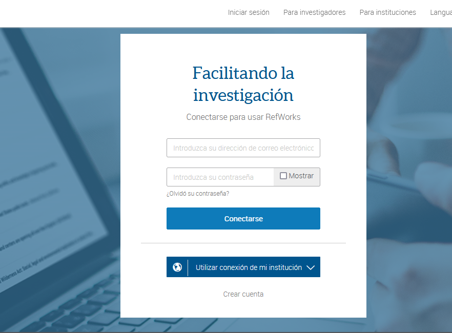 Sesion Refworks para TFG