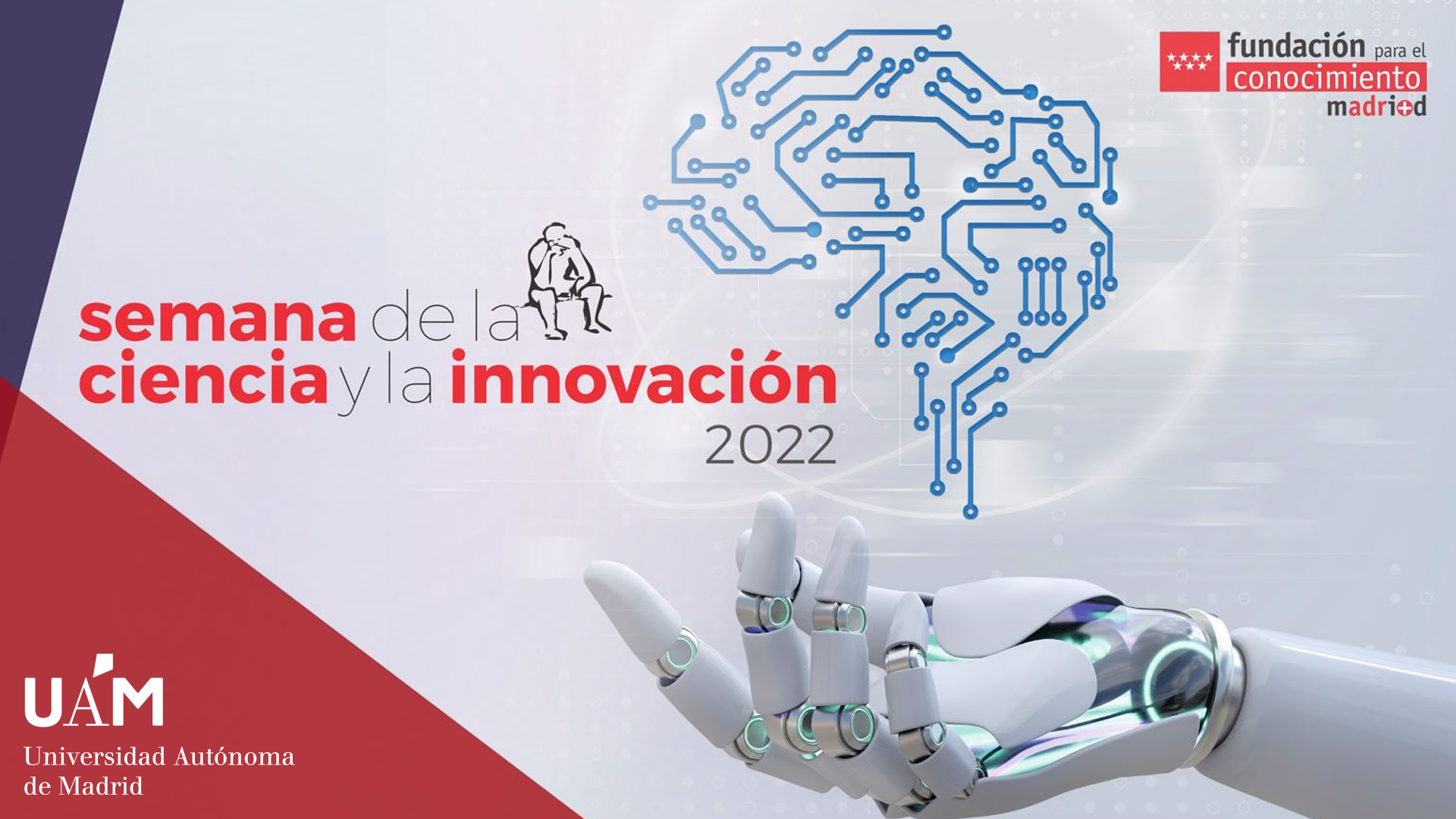 Logo de la Semana de la Ciencia y la Innovación 2022
