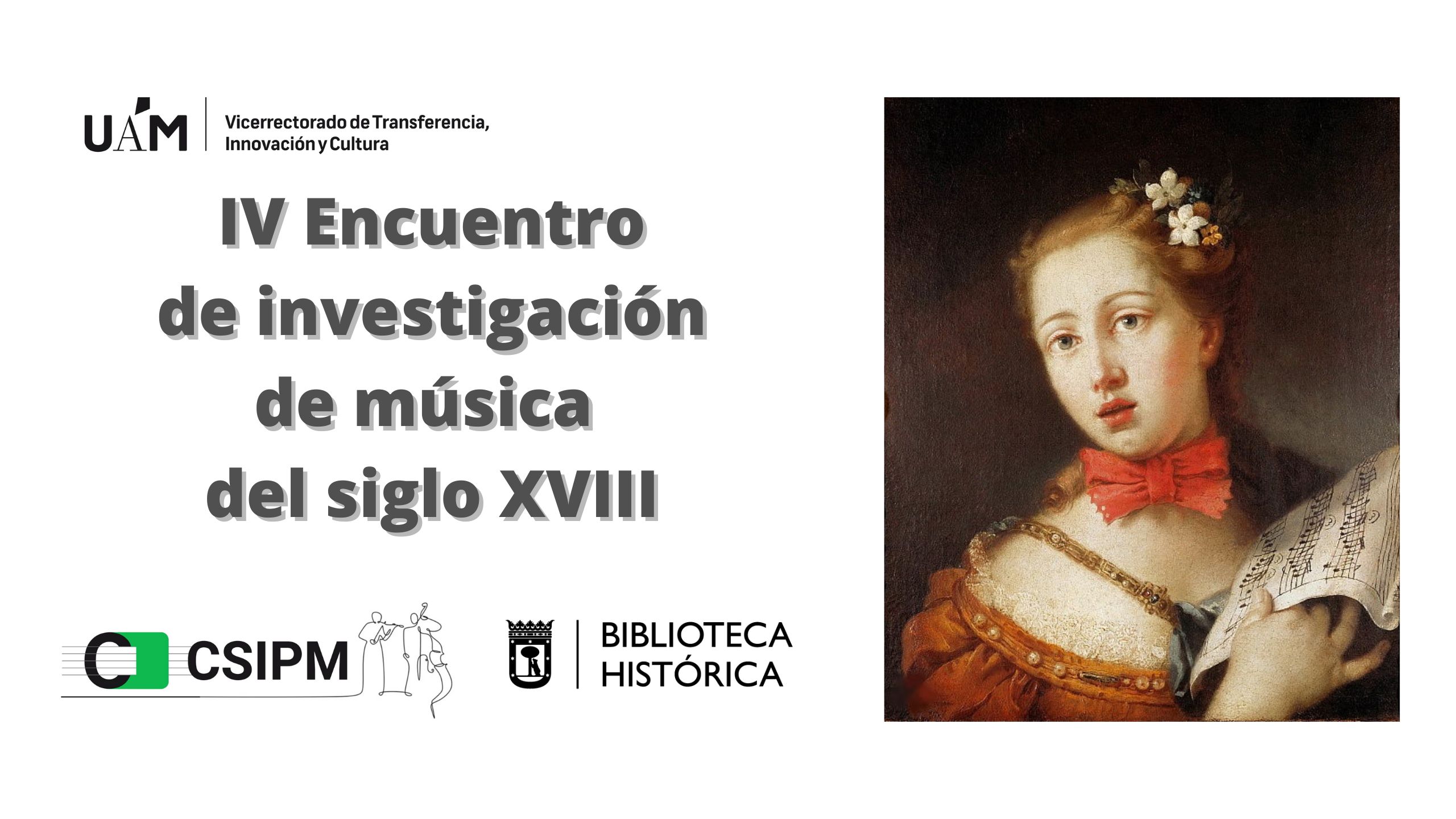 IV Encuentro de Investigación sobre Música del Siglo XVIII