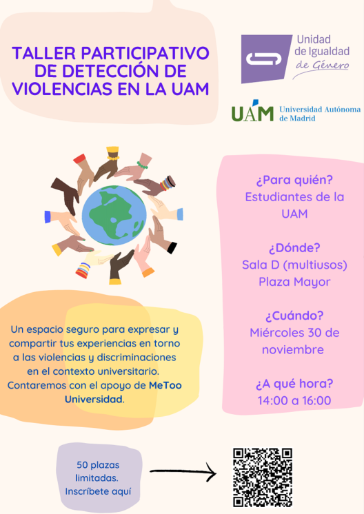Taller participativo de detección de violencias en la UAM 30N