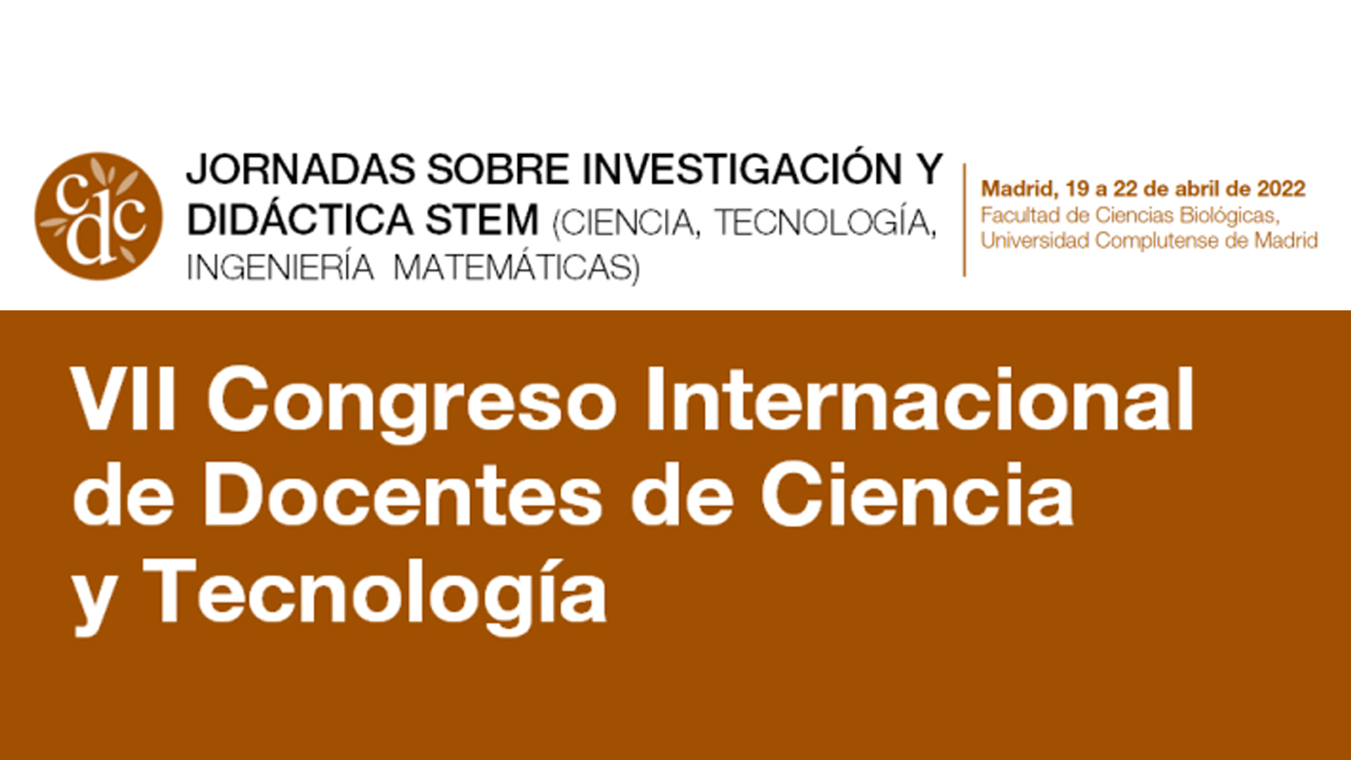 Logo del VII Congreso Internacional de Docentes de Ciencia y Tecnología