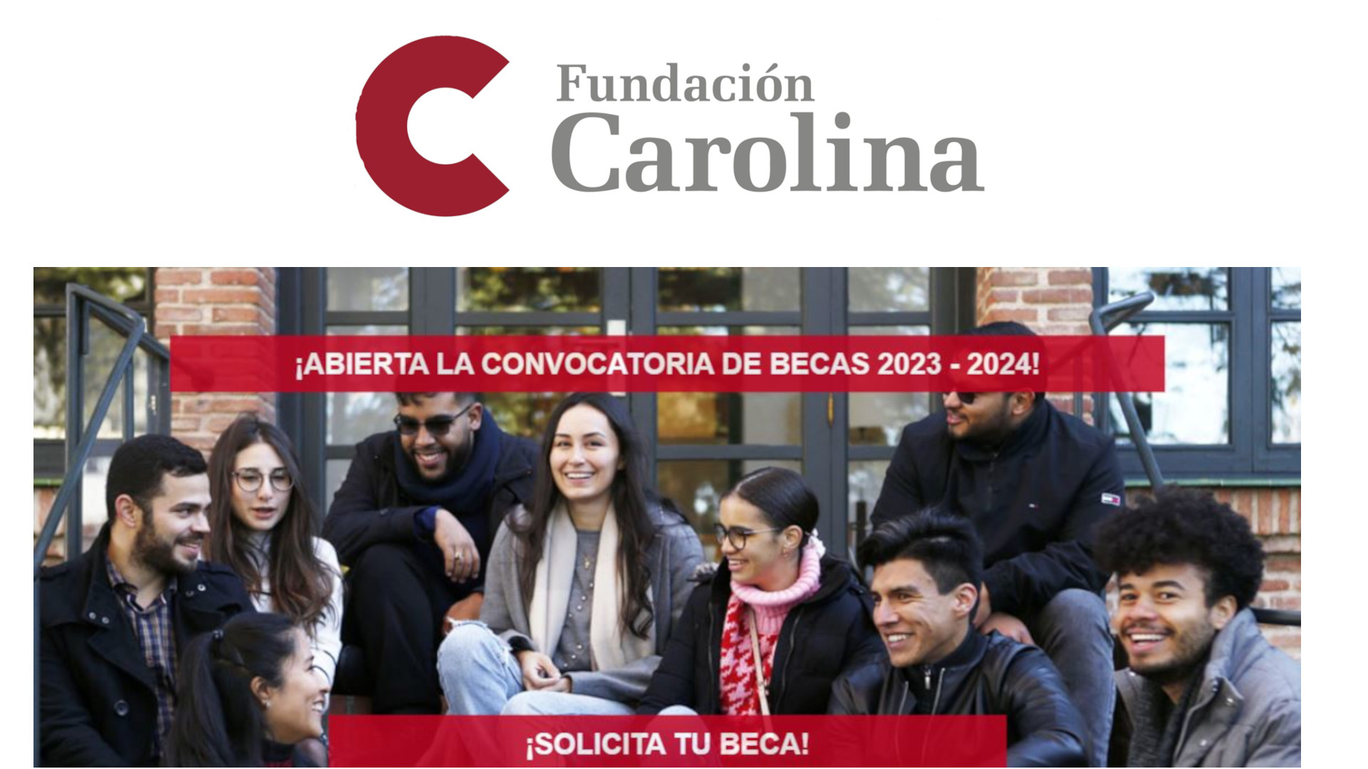 Becas Fundación Carolina 2023/24