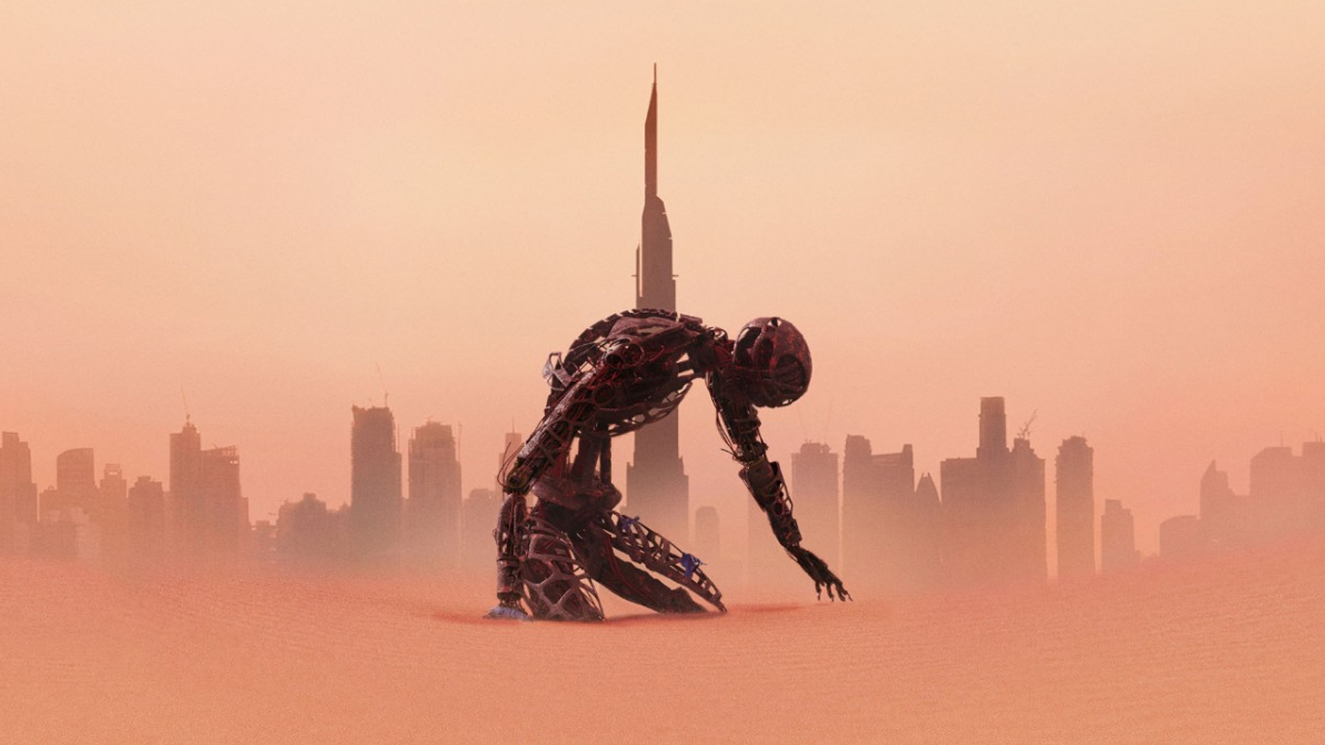Imagen promocional de Westworld, serie estrenada en 2016.