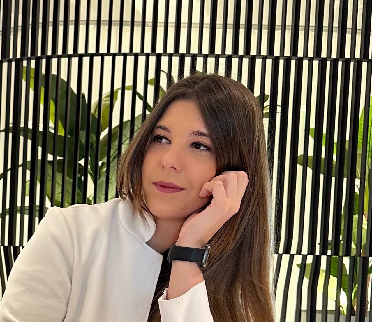 Primer plano de Inés Espada