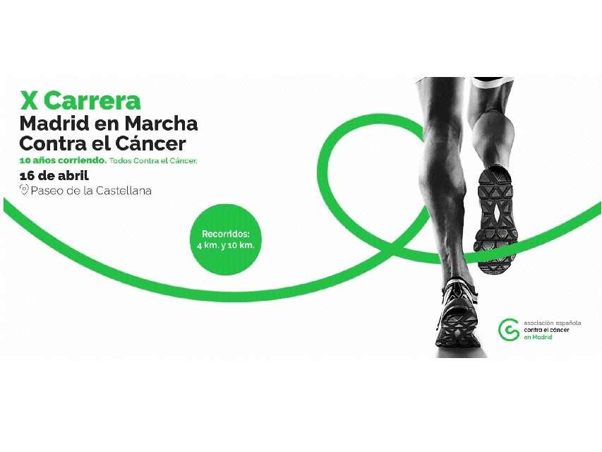 X Carrera Madrid en Marcha Contra el Cancer Abril 2023