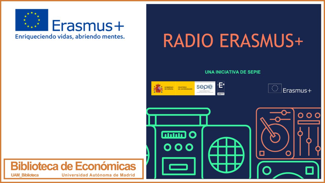 Cartel anunciando Radio Erasmus