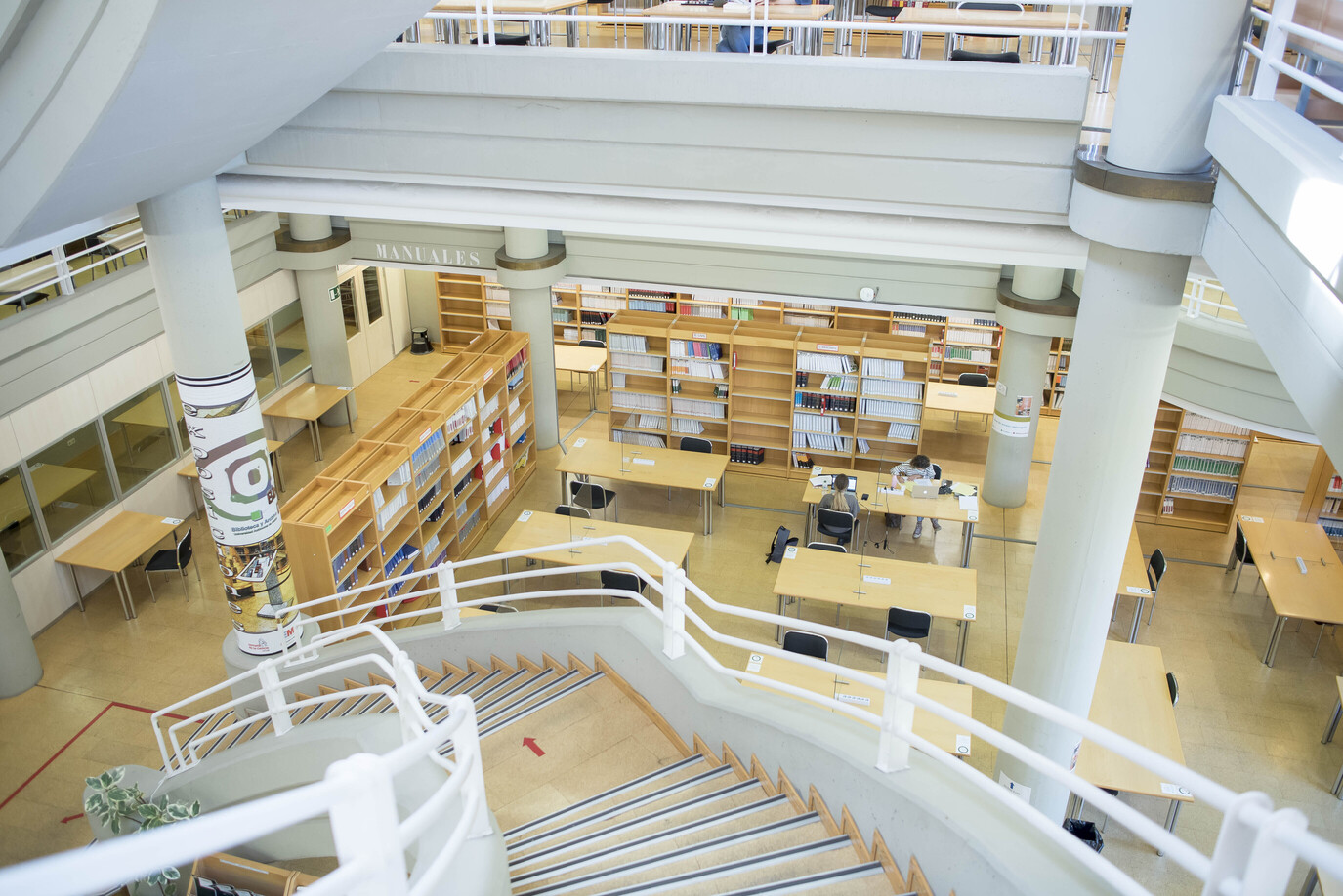 Biblioteca de la Facultad de Derecho de la UAM. / UAM