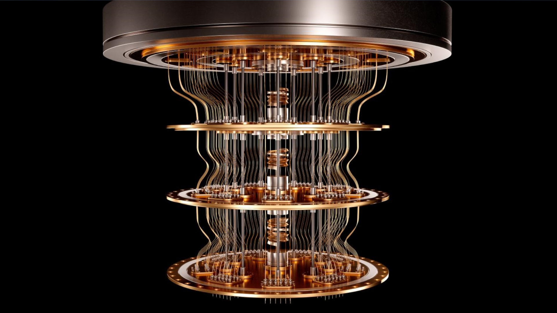 Imagen representativa de una figura de color cobre formada por circunferencias de diferentes tamaños colocadas unas sobre otras formando un cilindro.