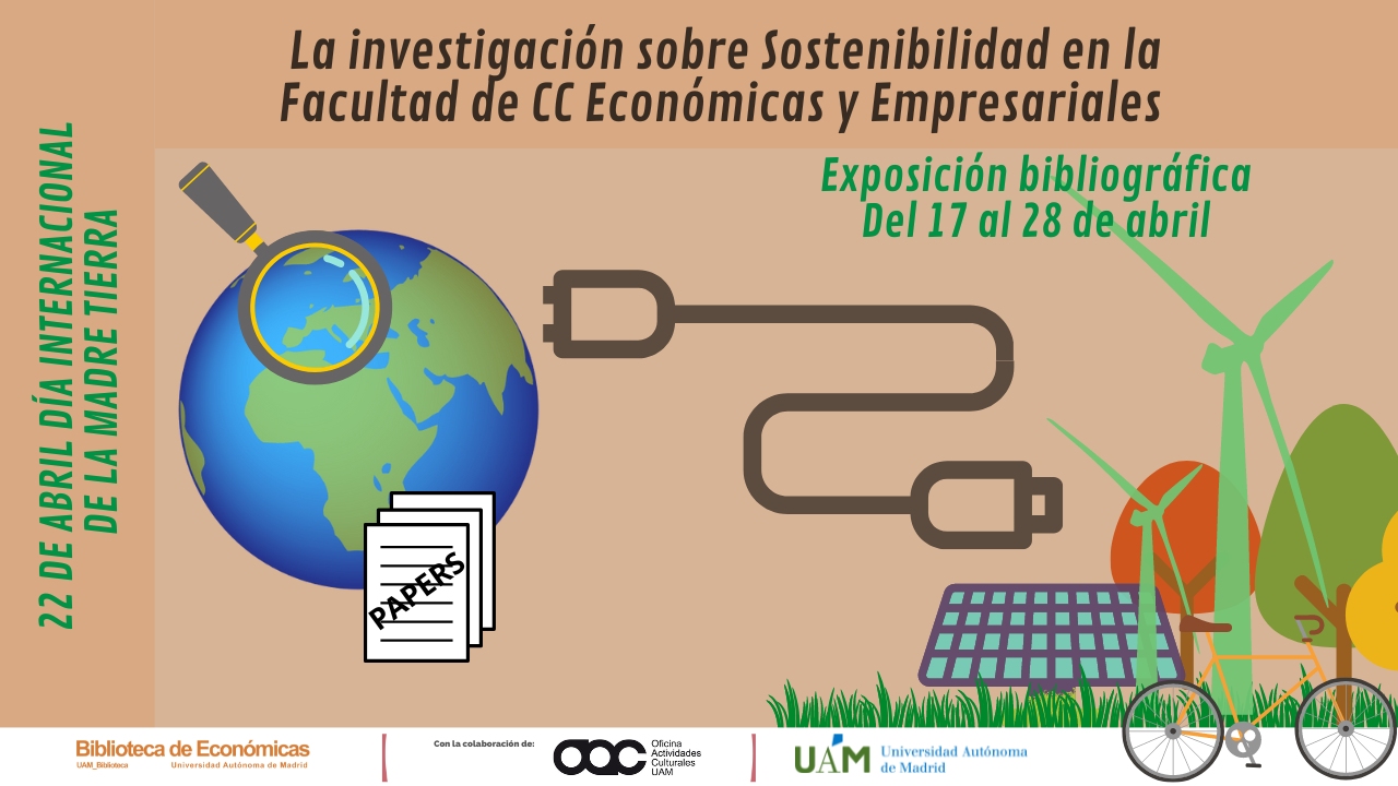 Cartel anunciador actividades de la biblioteca en el Día Internacional Madre Tierra 23