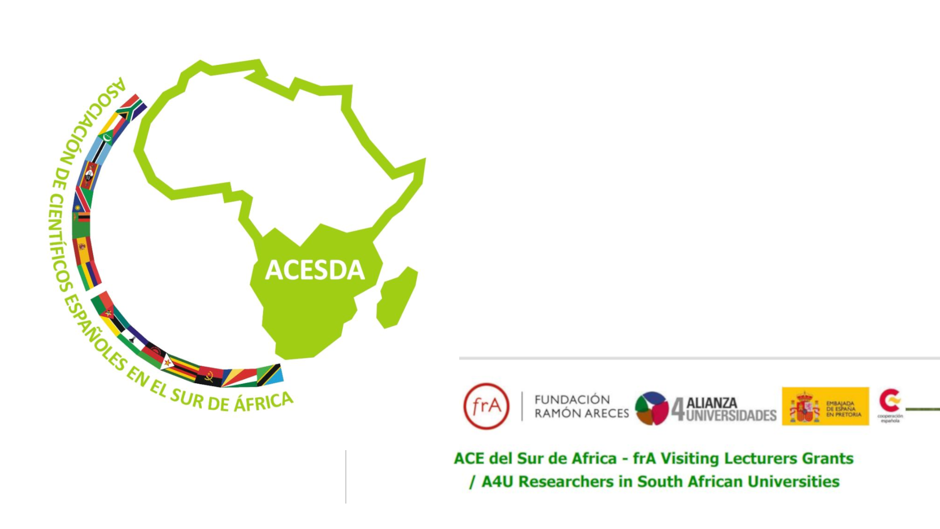 ACE Sur de Africa - FRA Visiting Lecturers Grants