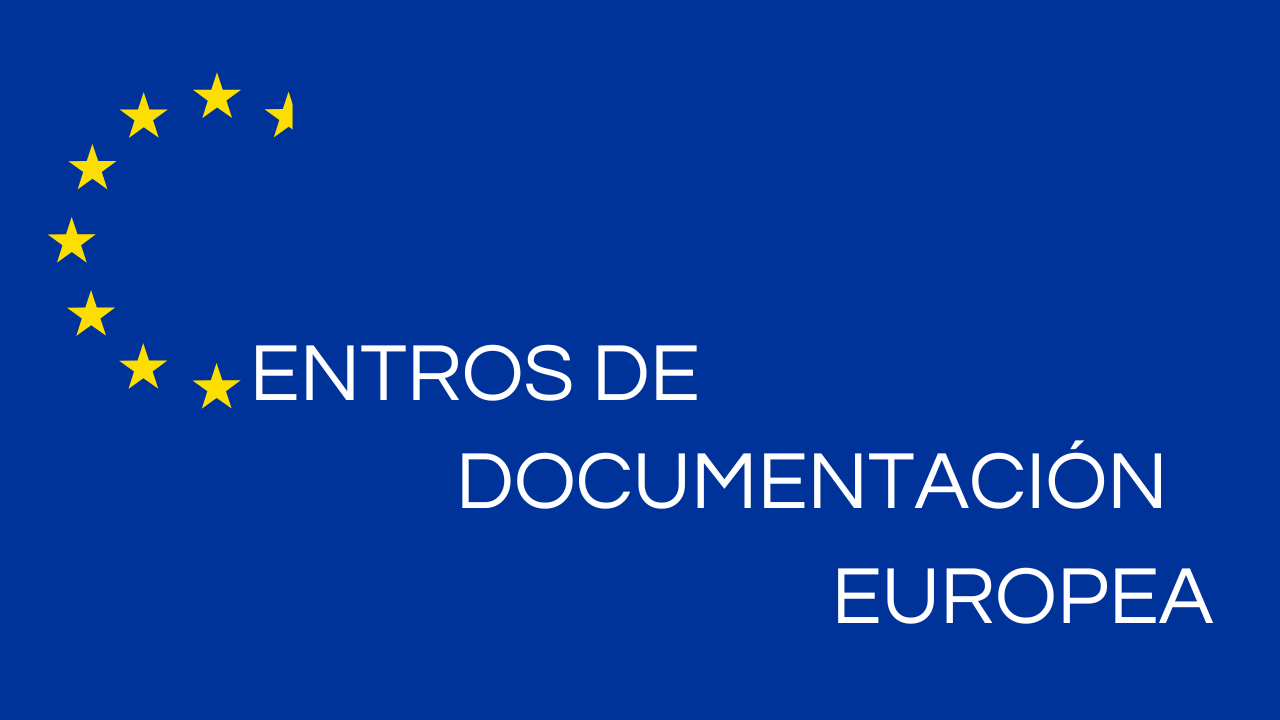 Cartel Centros de Documentación Europea