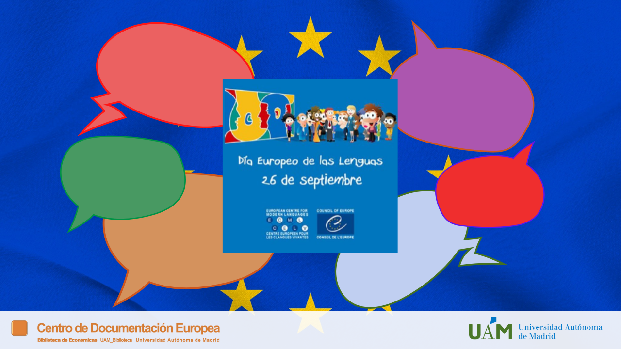 Cartel anunciando el Día Europeo de las Lenguas 2023