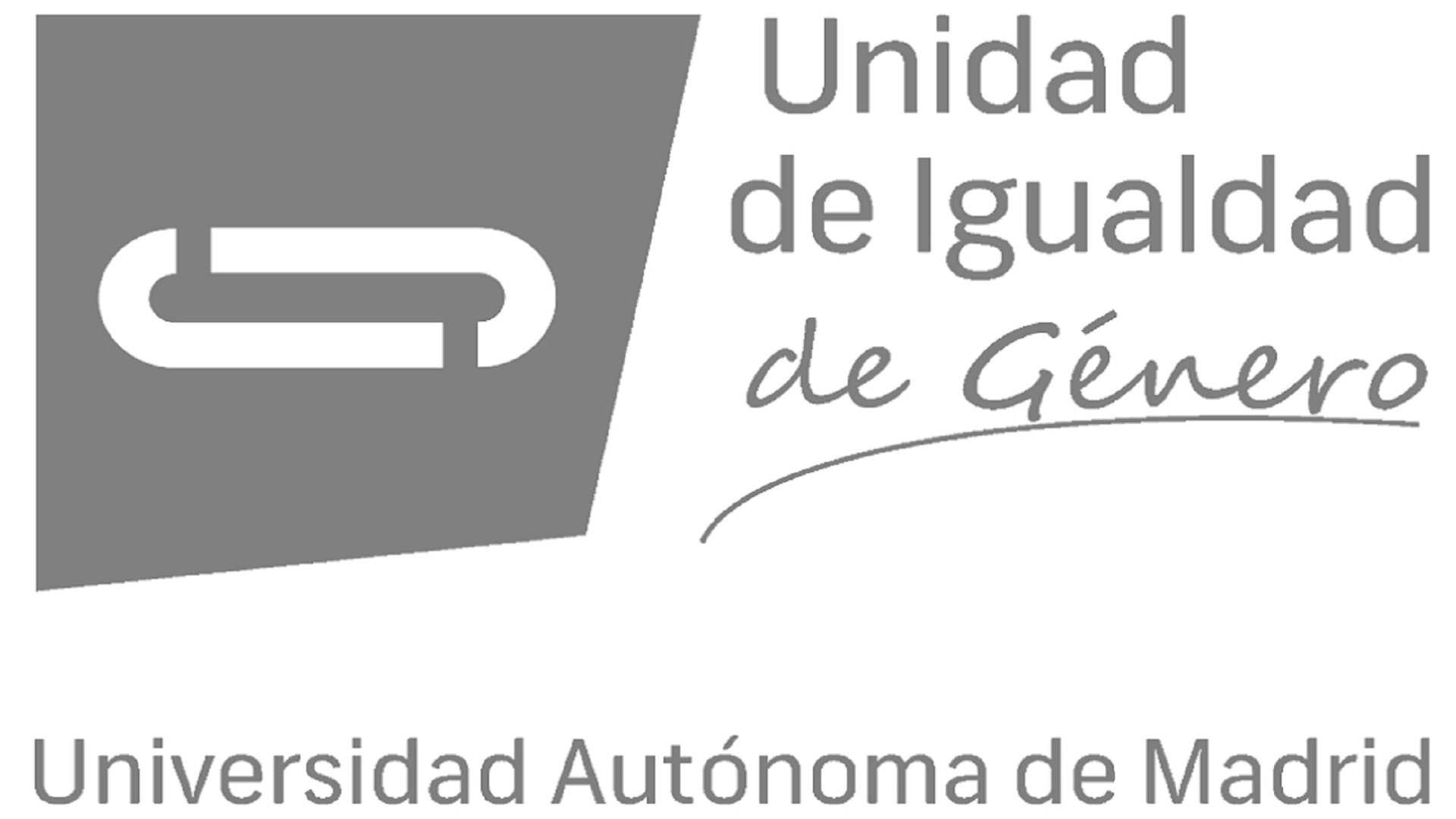 Logo Unidad de Igualdad de Género UAM B/N